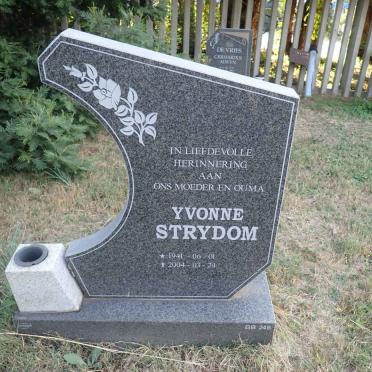 STRYDOM Yvonne 1941-2004
