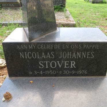 STOVER Nicolaas Johannes 1950-1976