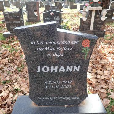 TOIT Johann, du 1939-2000