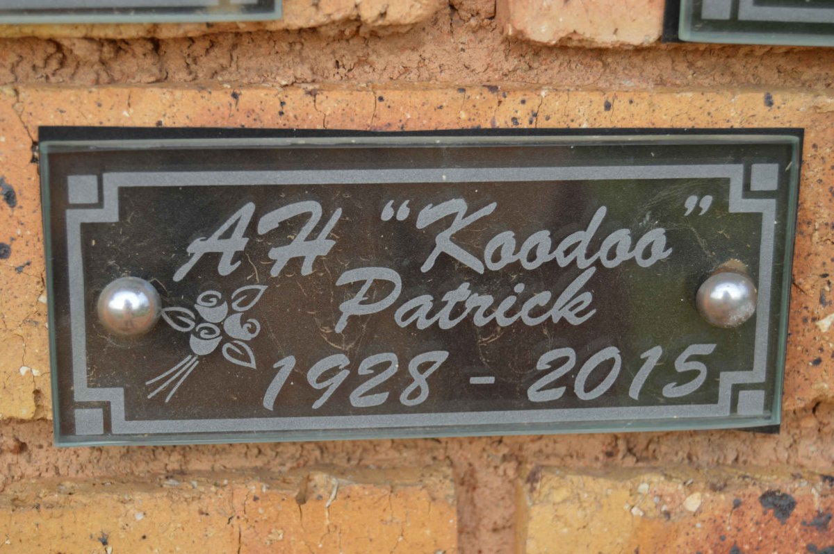 PATRICK A.H. 1928-2015