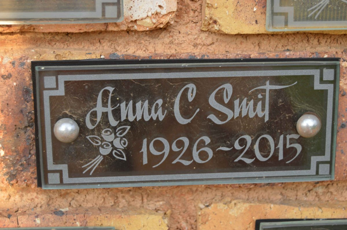 SMIT Anna C. 1926-2015