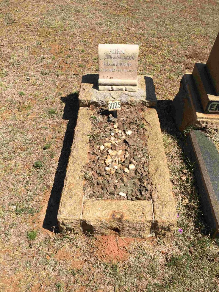 BRINK Rina 1927-1928