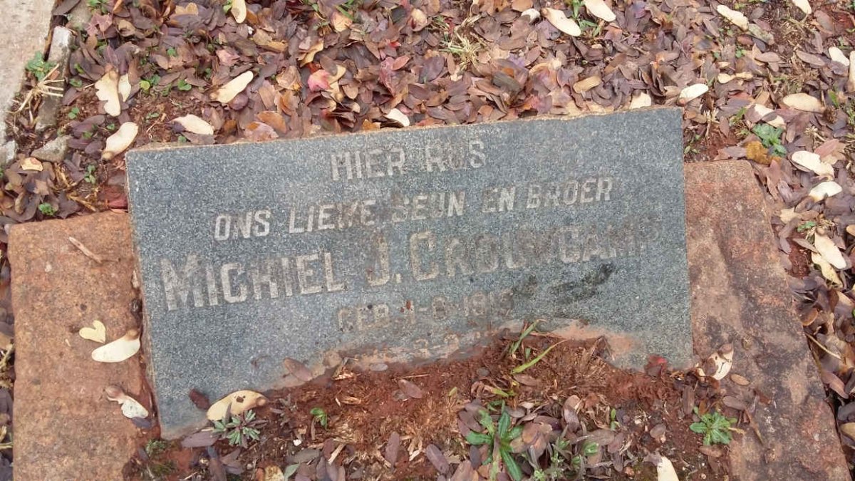 CROUWCAMP Michiel J. 191?-????