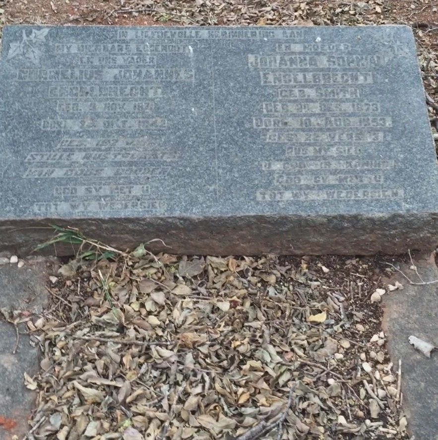 ENGELBRECHT Cornelius Johannes 1871-1942 &amp; Johanna Sophia SMITH 1873-1953