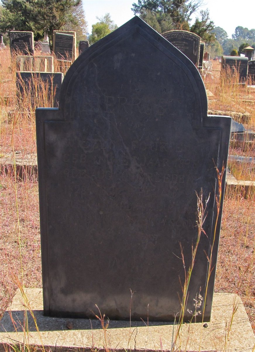 FOURIE ? 1896-1928
