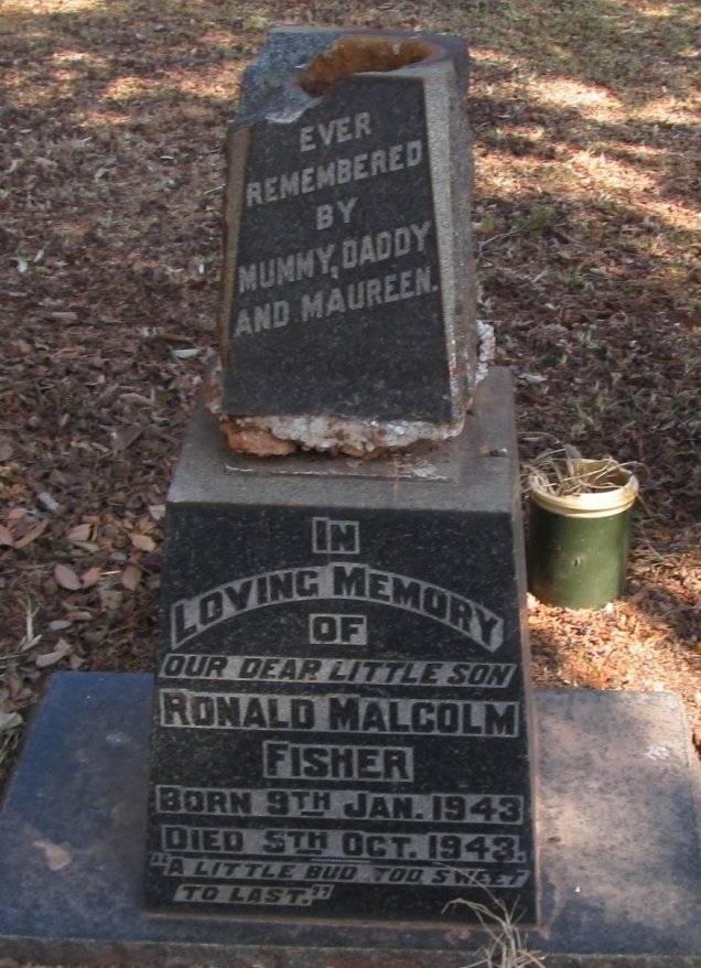 FISHER Ronald Malcolm 1943-1943