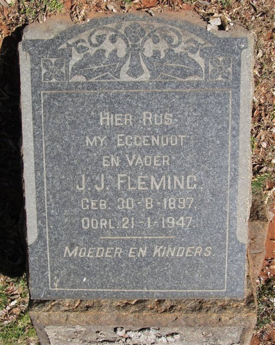 FLEMING J.J. 1897-1947