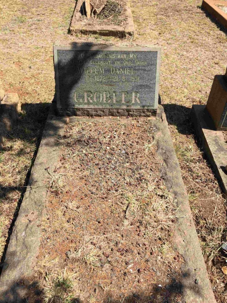 GROBLER Willem Daniel 1872-1931