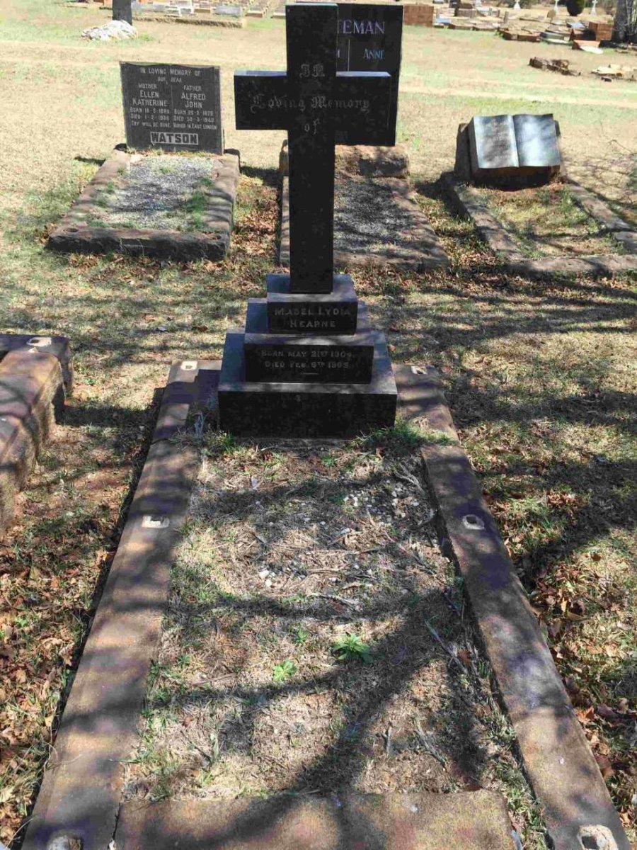 HEARNE Mabel Lydia 1904-1905