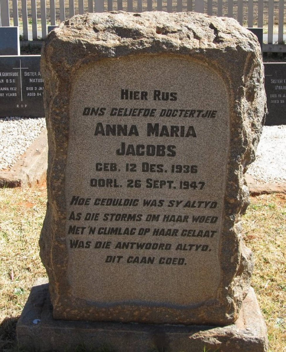 JACOBS Anna Maria 1936-1947