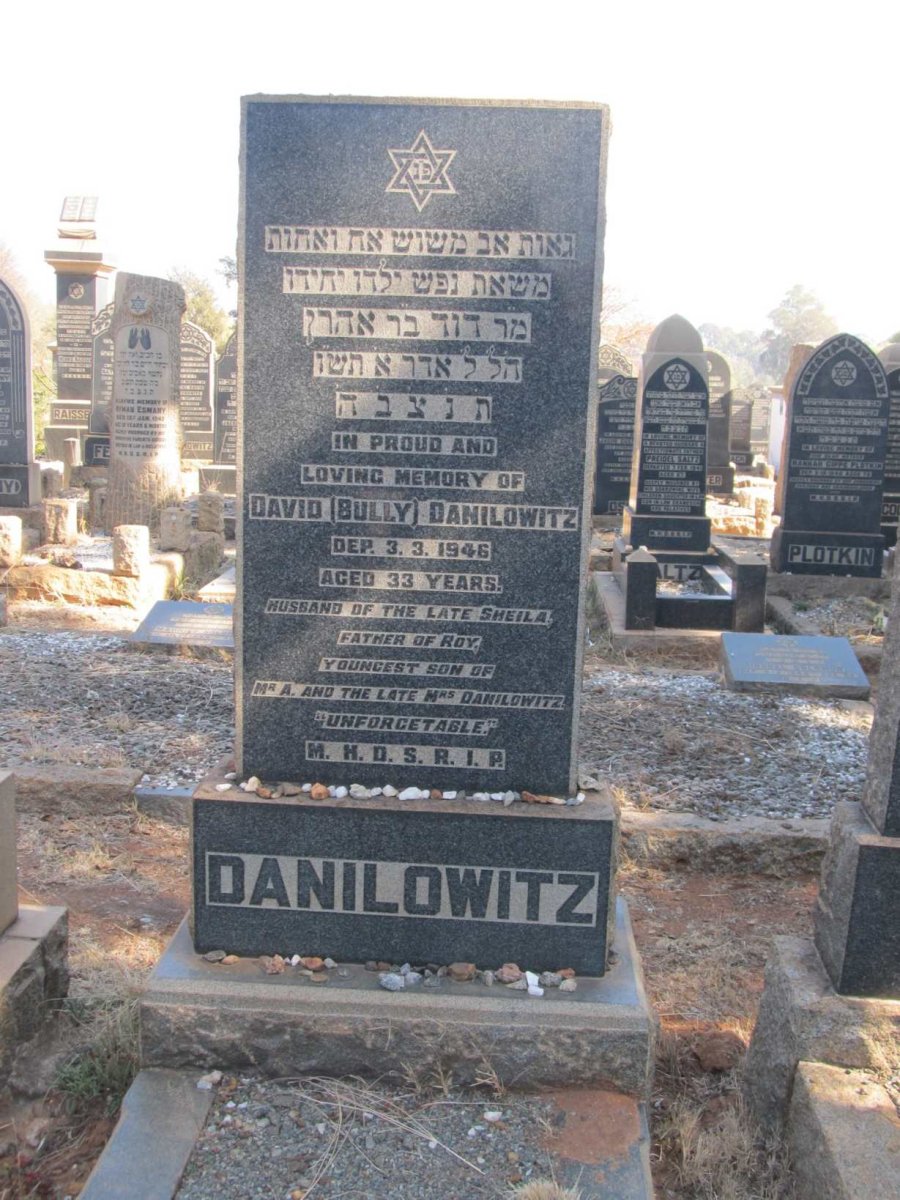 DANILOWITZ David -1946