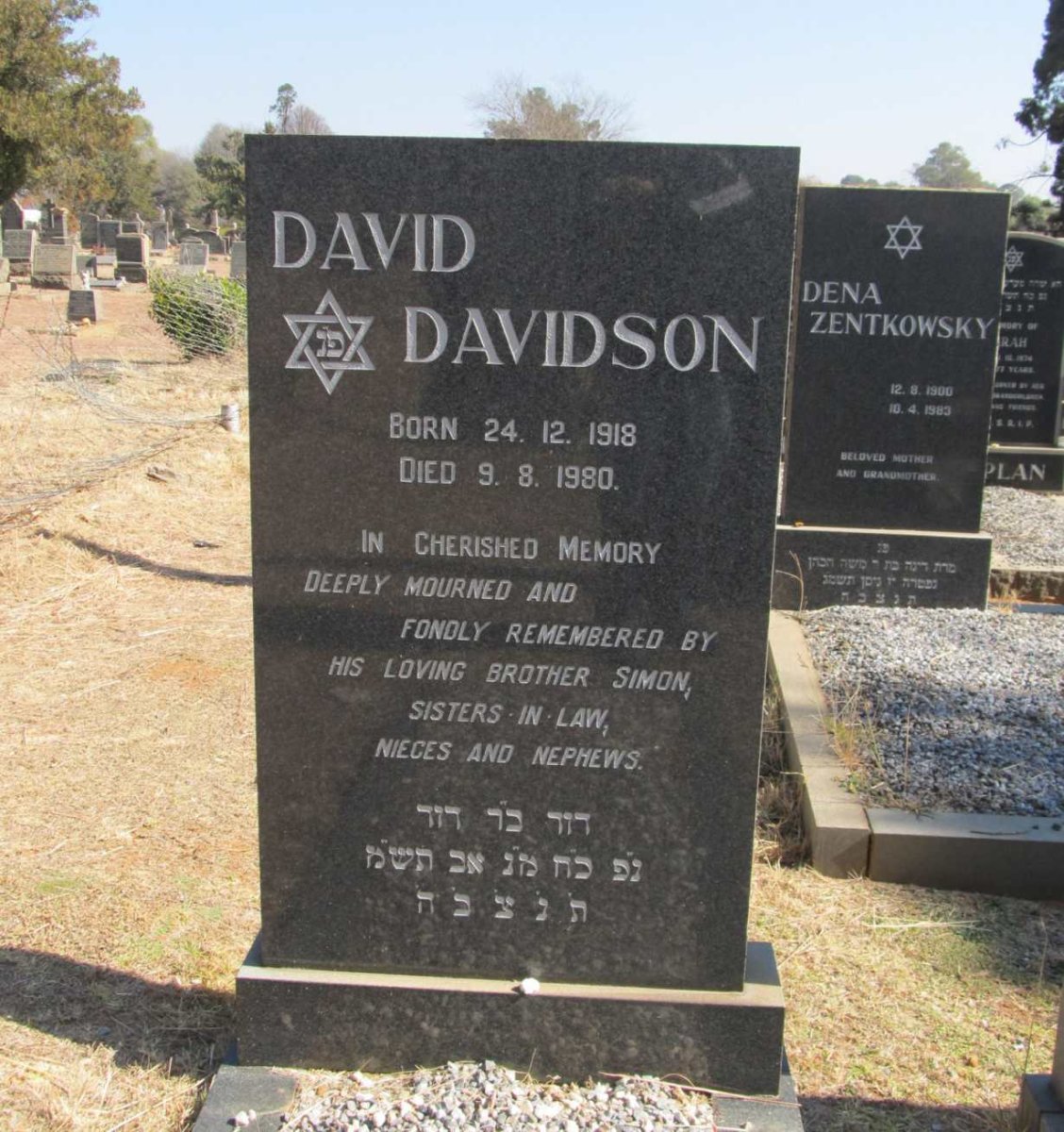 DAVIDSON David 1918-1980