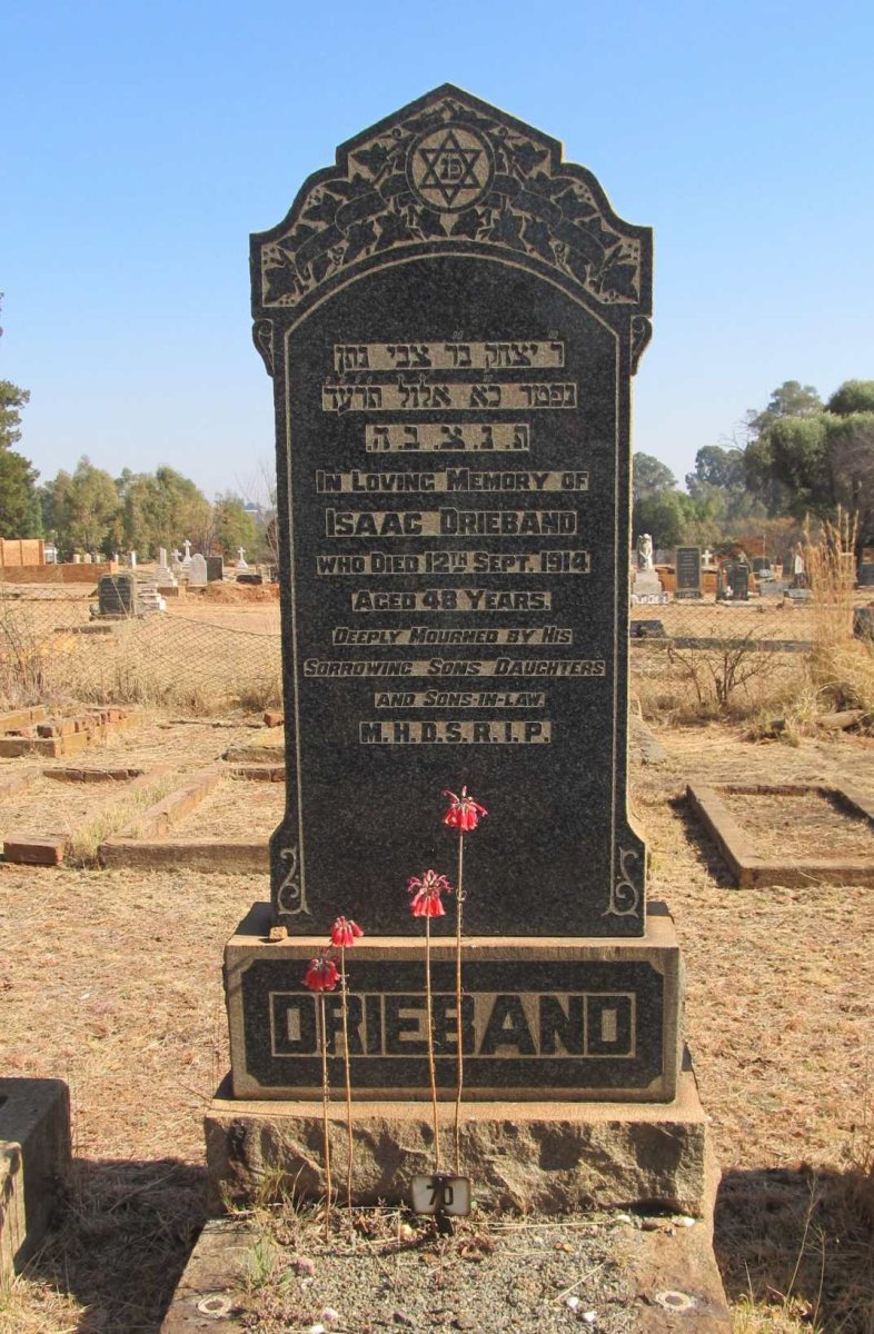 DRIEBAND Isaac -1914