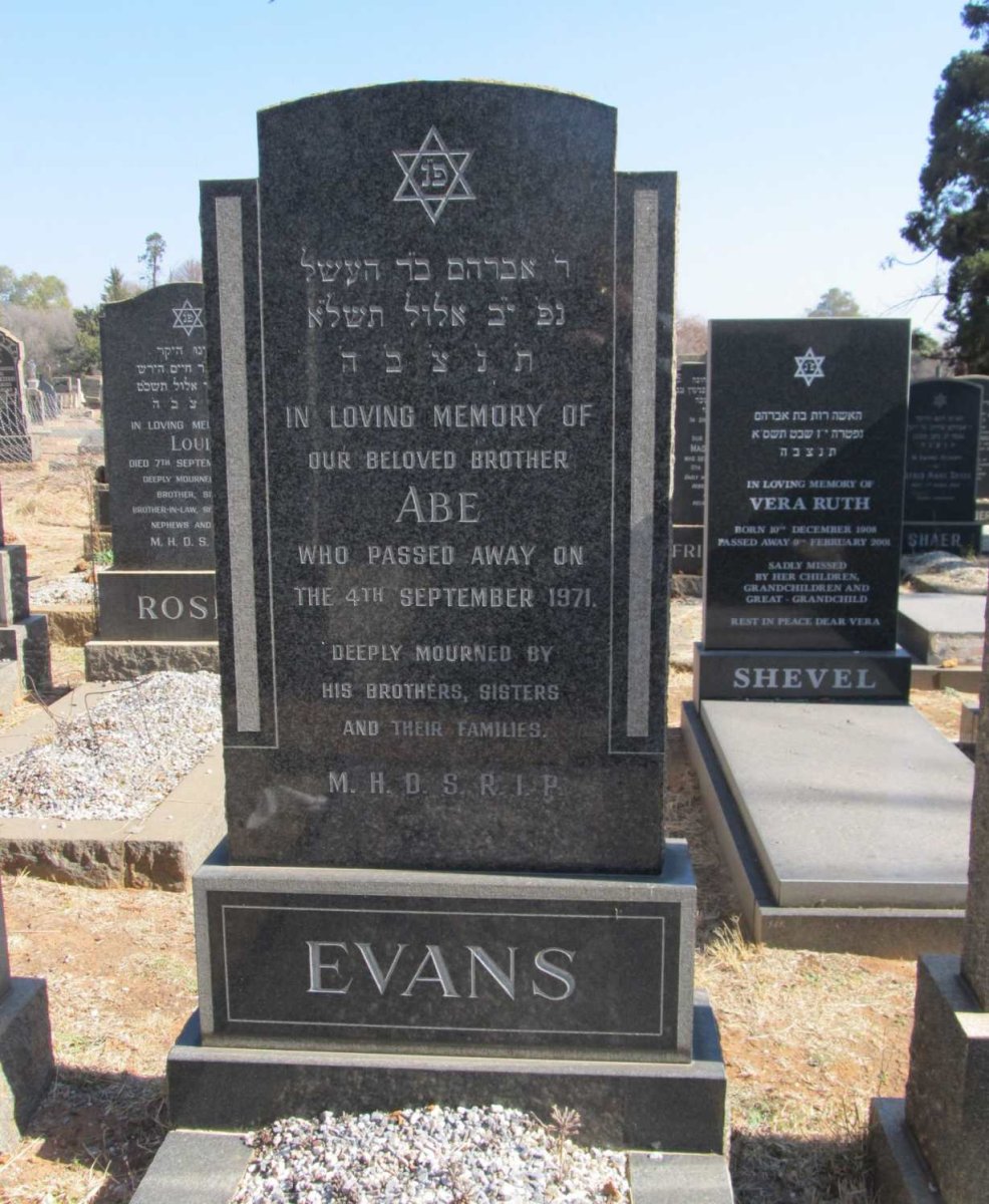 EVANS Abe -1971