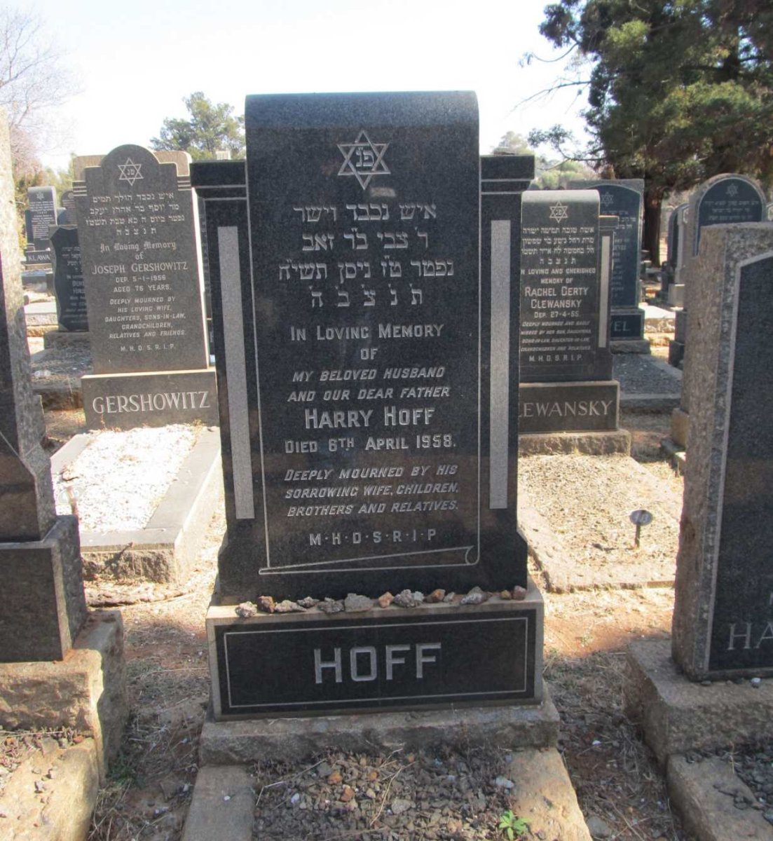 HOFF Harry -1958