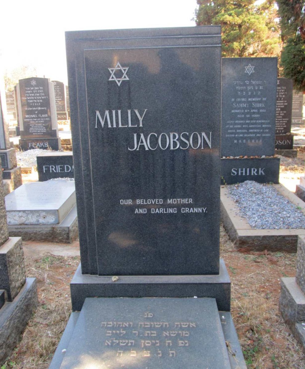 JACOBSON Milly