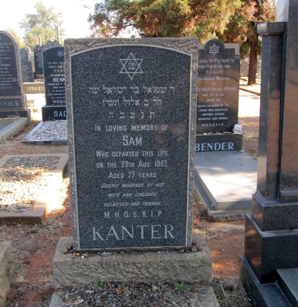 KANTER Sam -1957
