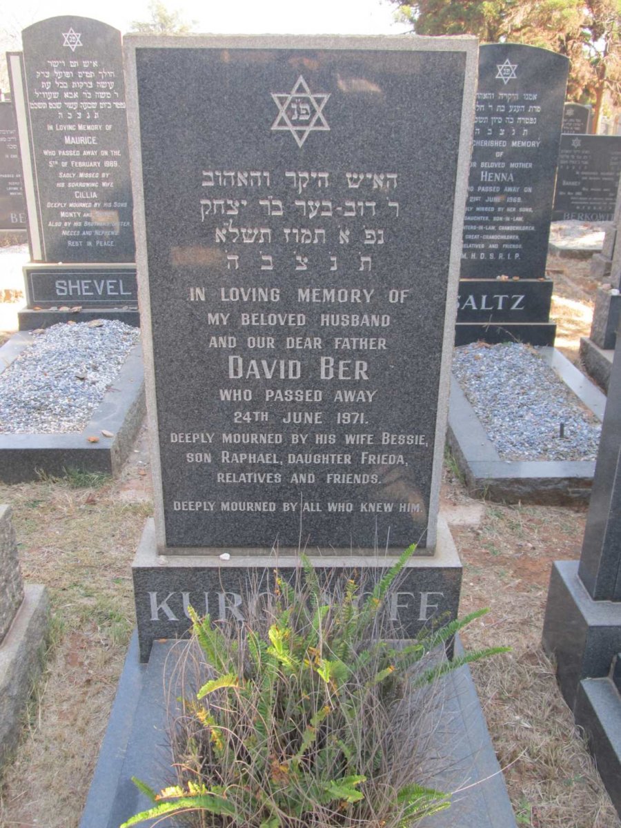 KURGANOFF David Ber -1971