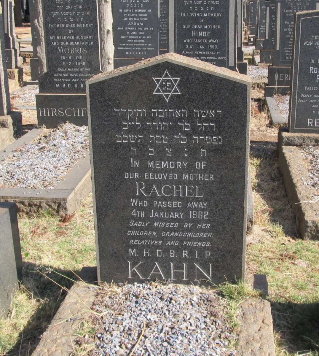 KAHN Rachel -1962