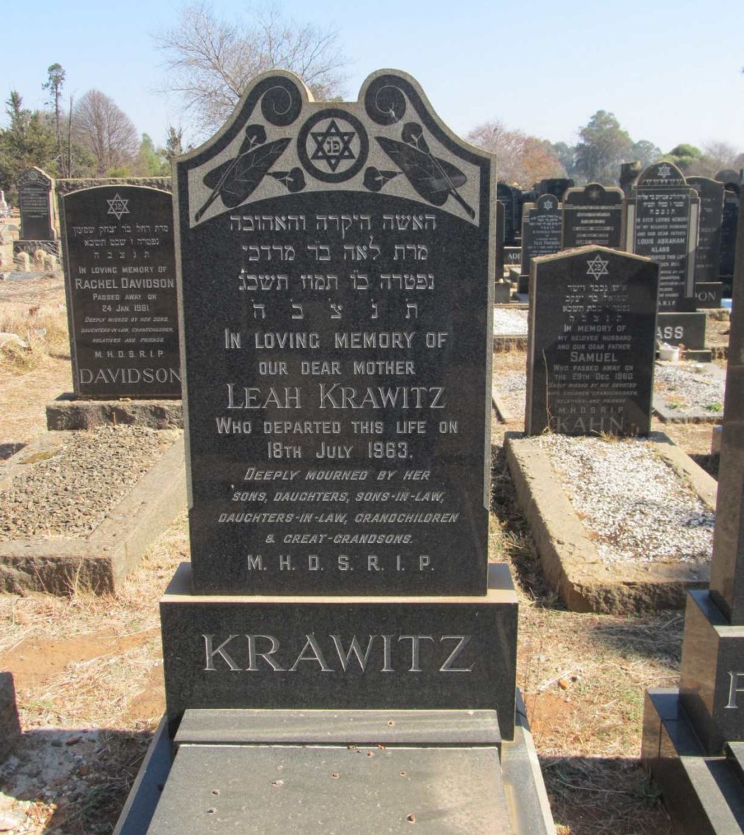 KRAWITZ Leah -1963
