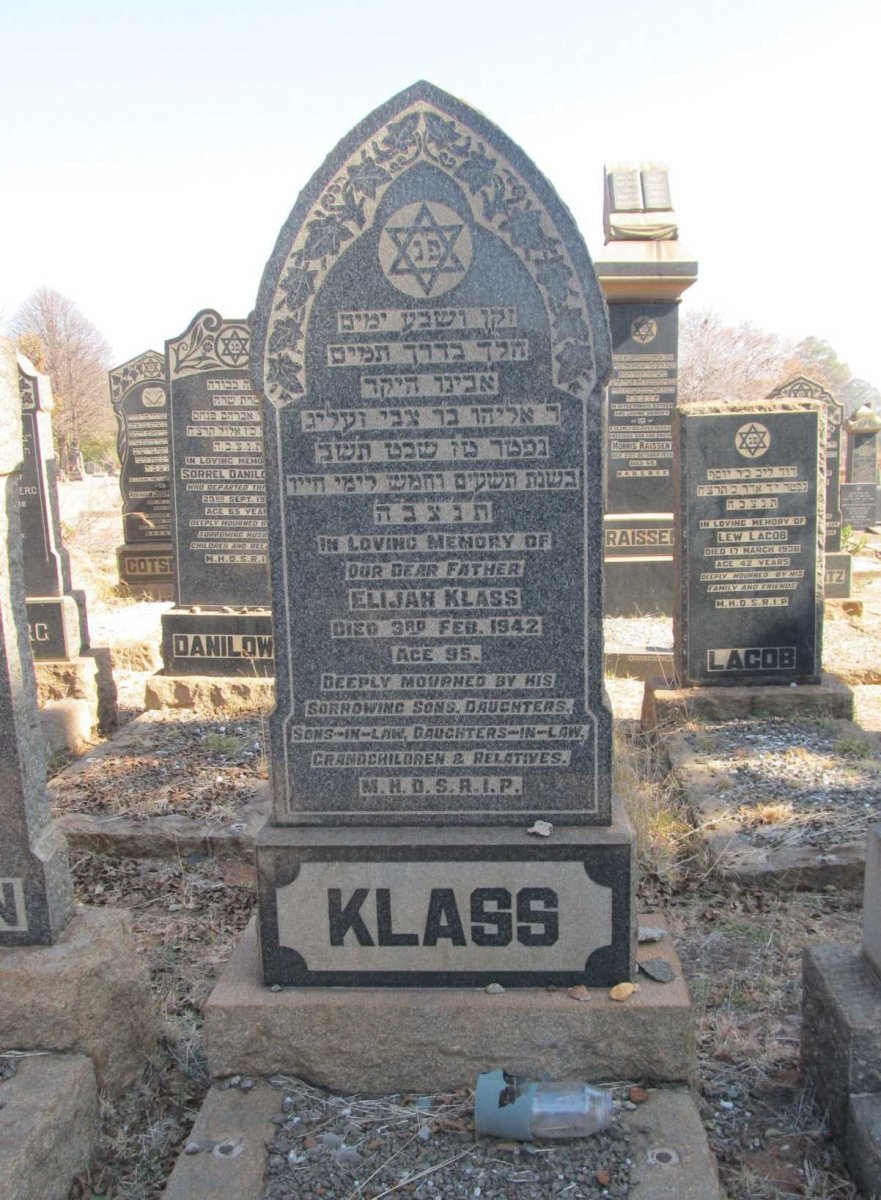KLASS Elijah -1942