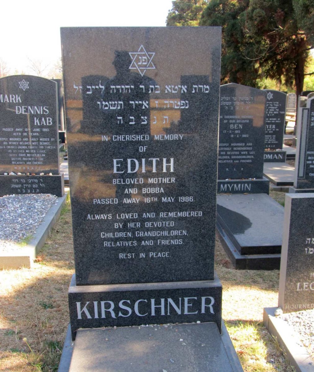 KIRSCHNER Edith -1986