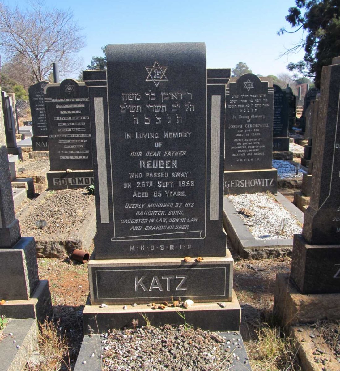 KATZ Reuben -1958