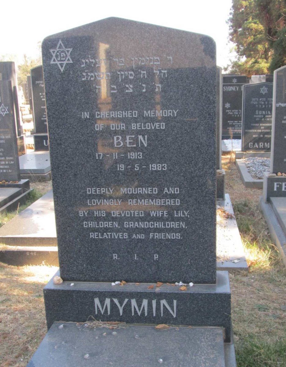MYMIN Ben 1913-1983