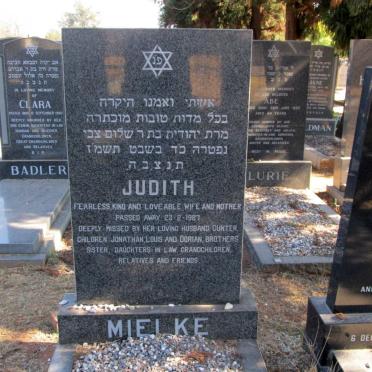 MIELKE Judith -1987