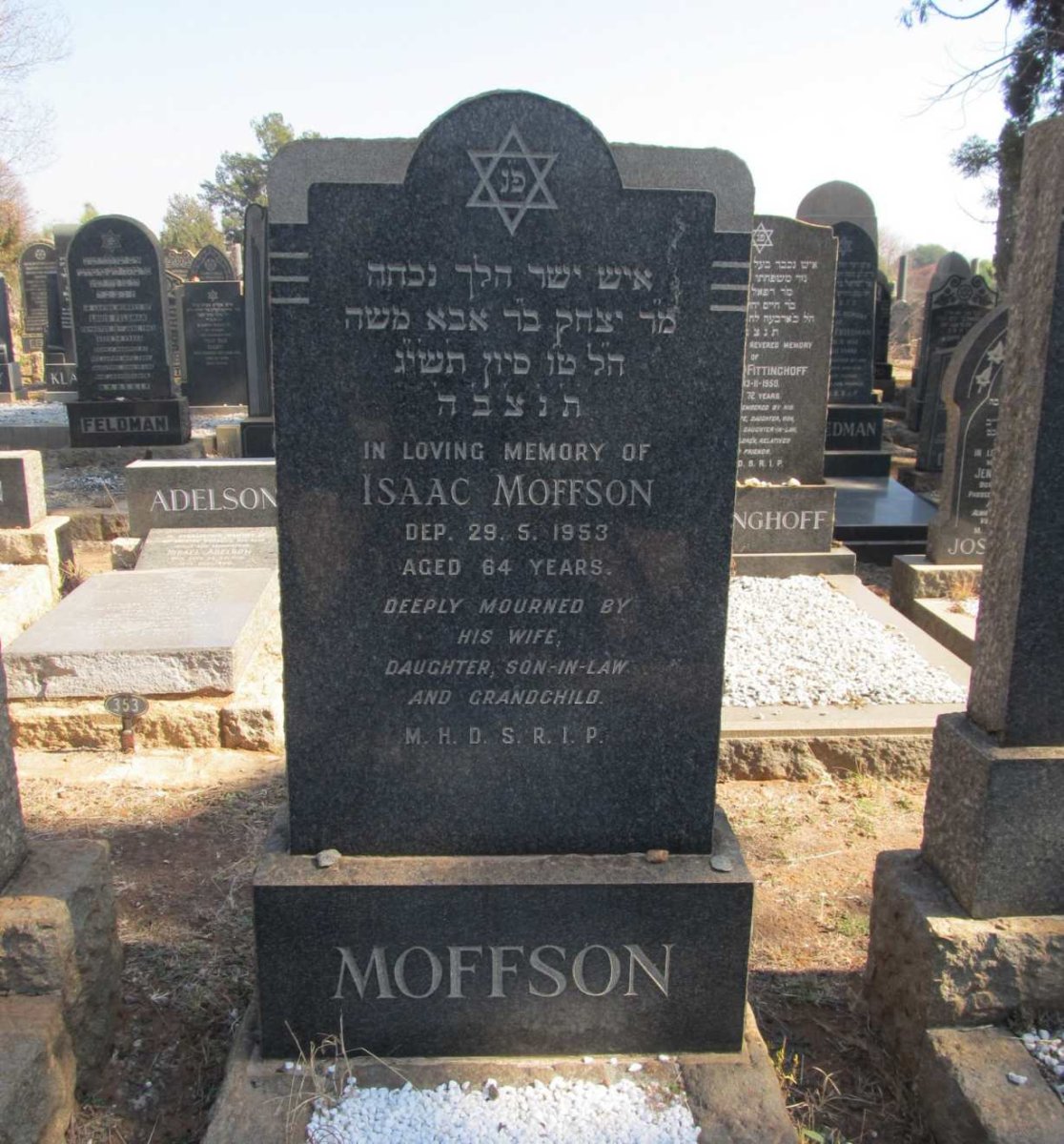 MOFFSON Isaac -1953