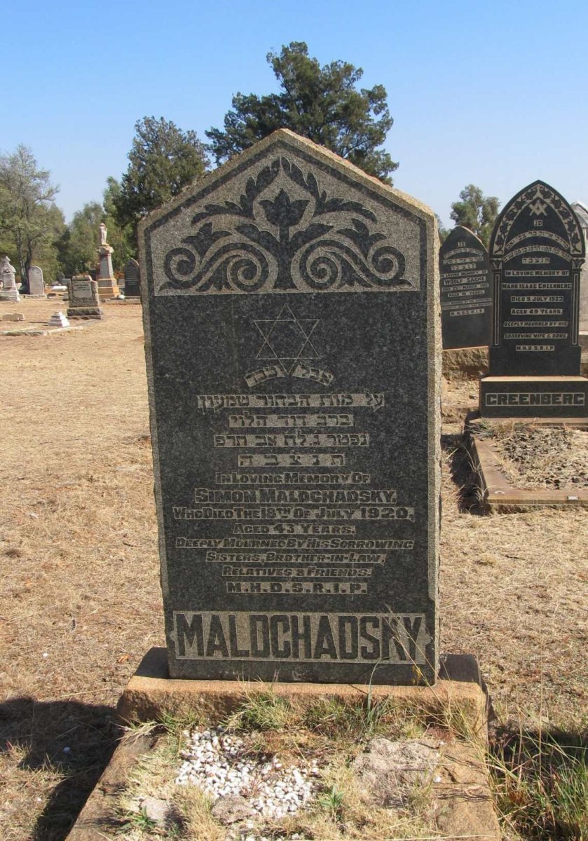 MALDCHADSKY Simon -1920