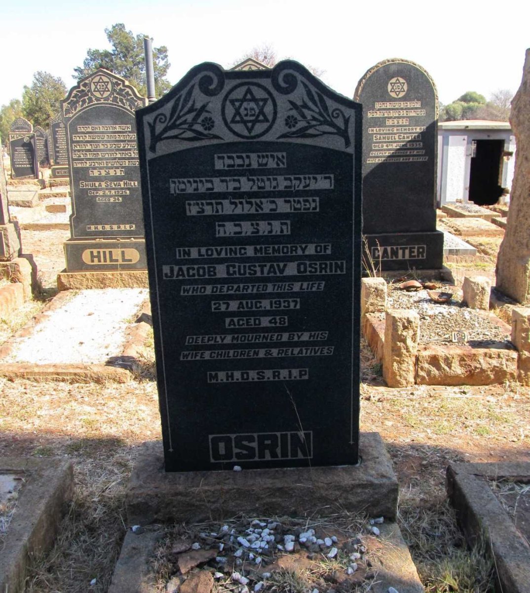 OSRIN Jacob Gustav -1937