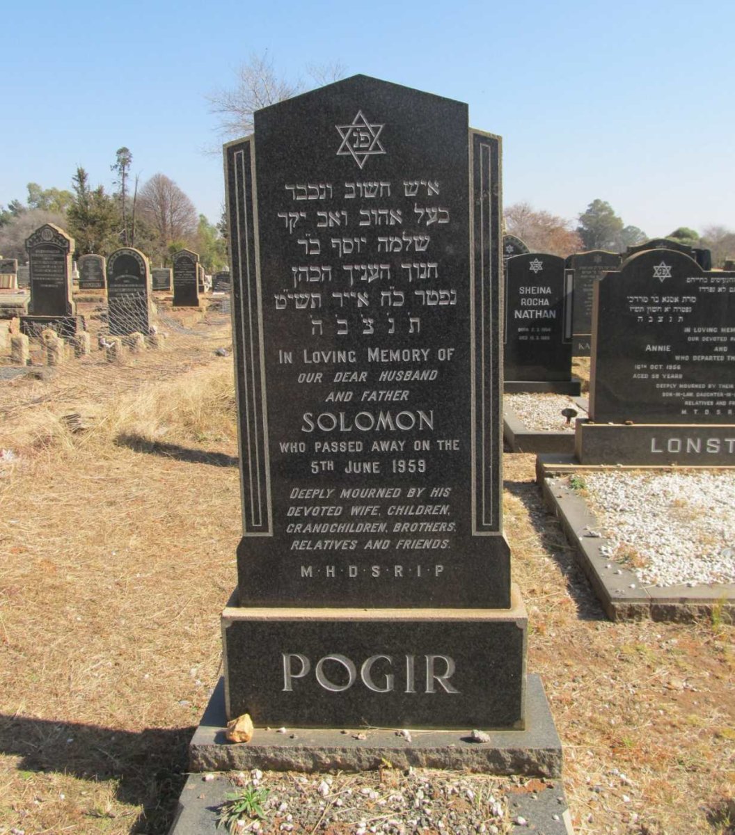 POGIR Solomon -1959