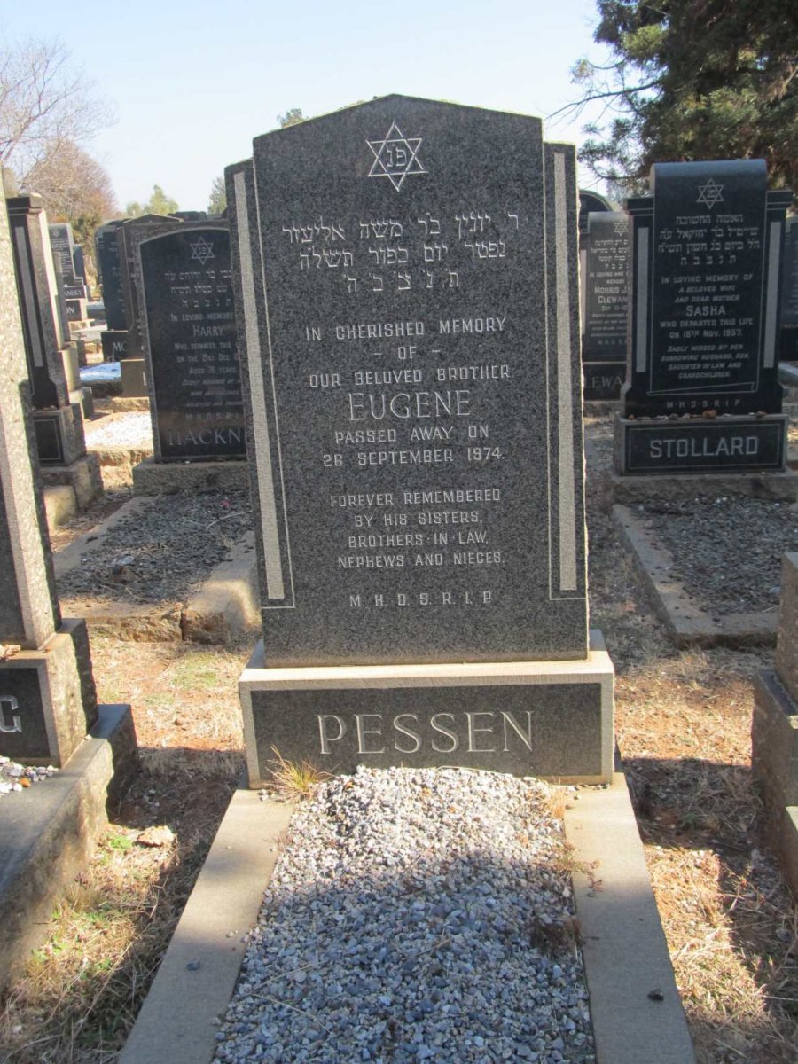 PESSEN Eugene -1974