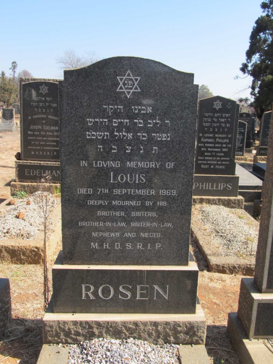 ROSEN Louis -1969