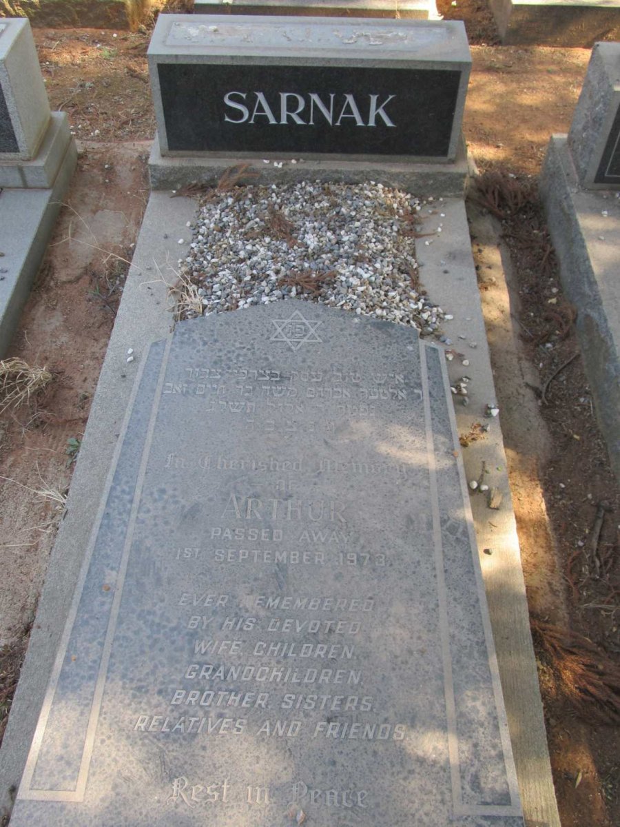 SARNAK Arthur -1973