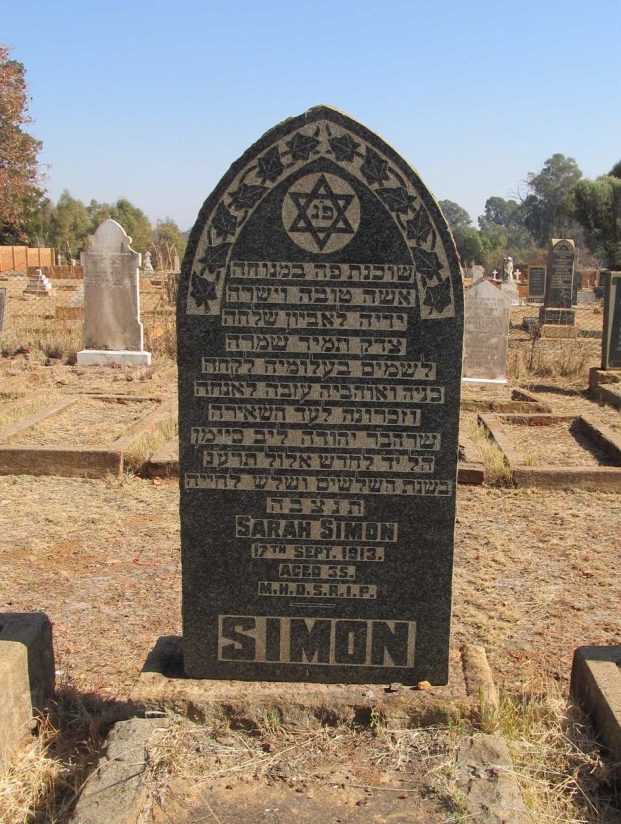 SIMON Sarah -1913