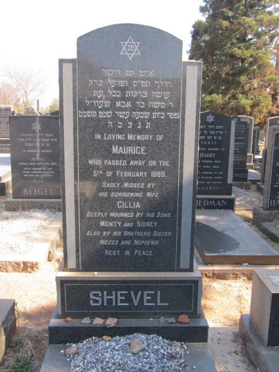 SHEVEL Maurice -1969