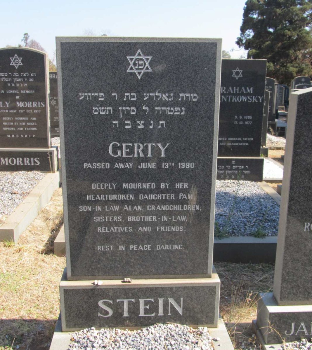 STEIN Gerty -1980