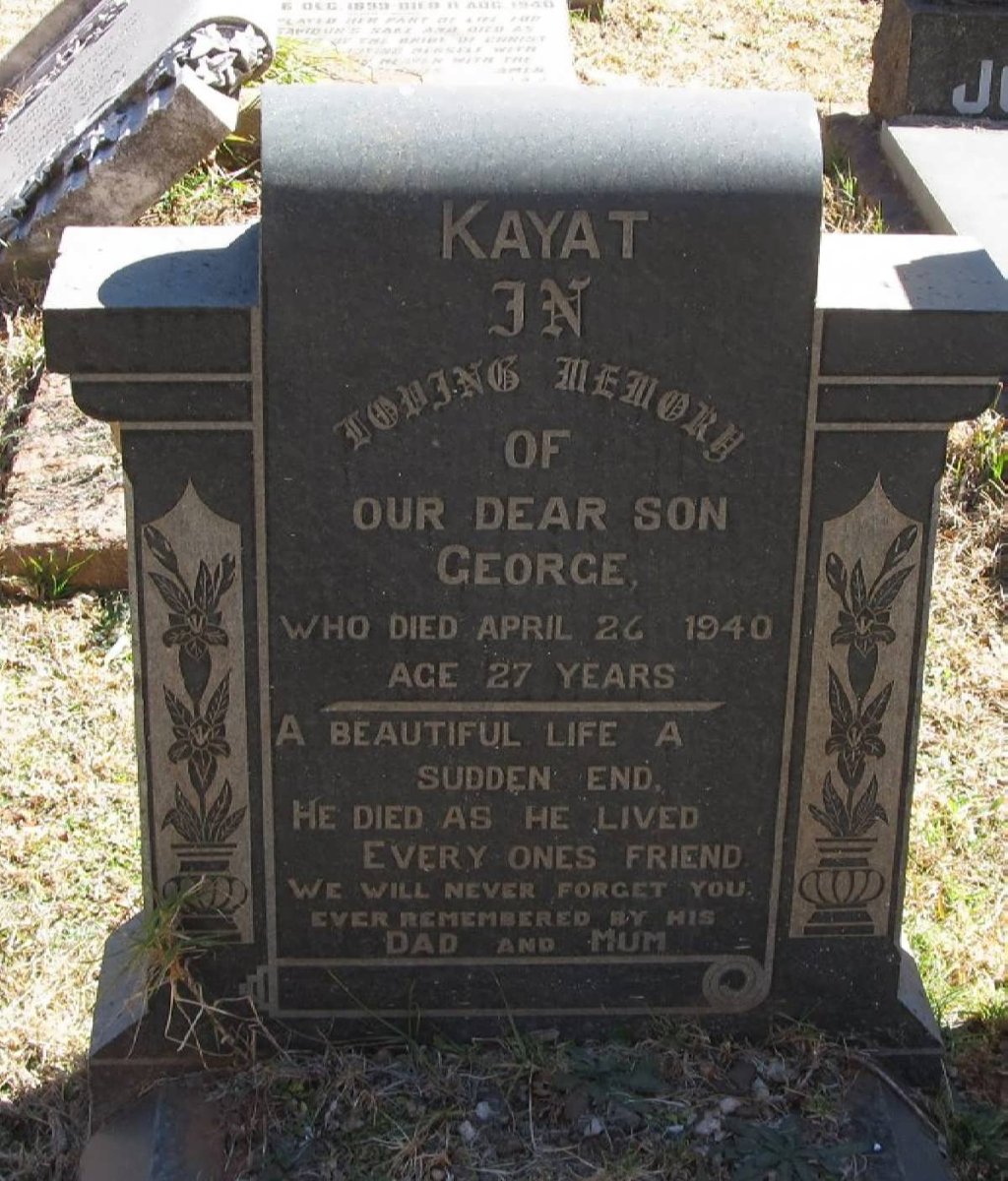 KAYAT George -1940