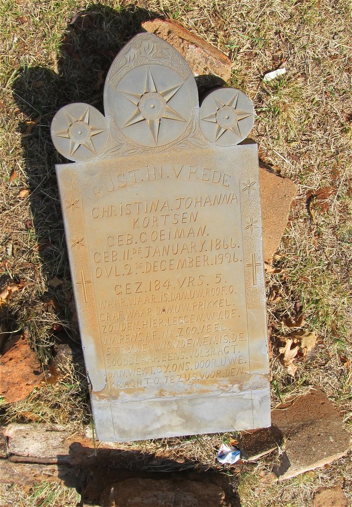 KORTSEN Christina Johanna nee GOEIMAN 1866-1926
