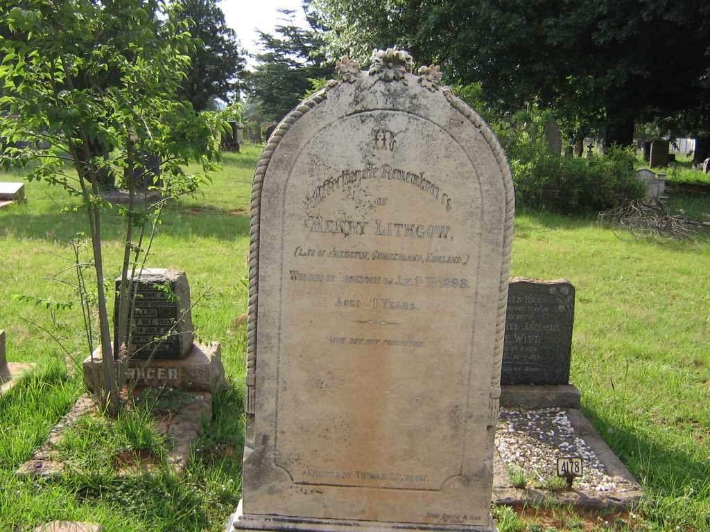 LITHGOW Henry -1898