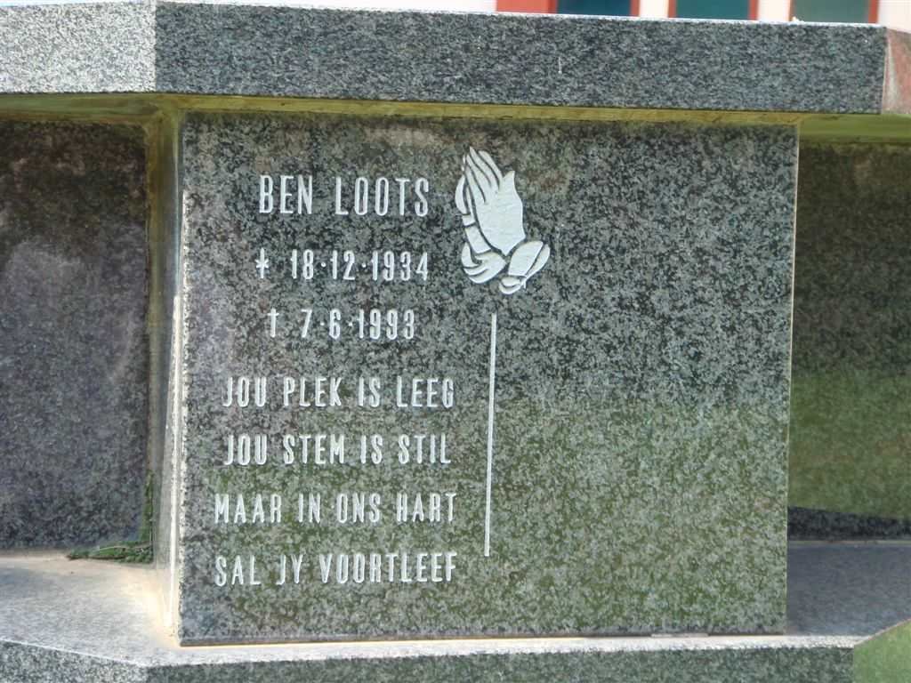 LOOTS Ben 1934-1993