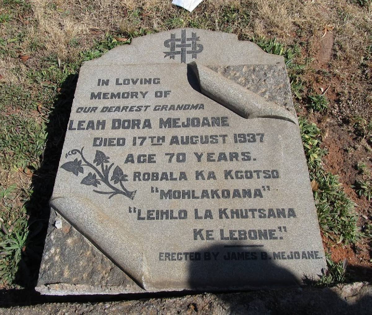 MEJOANE Leah Dora -1937