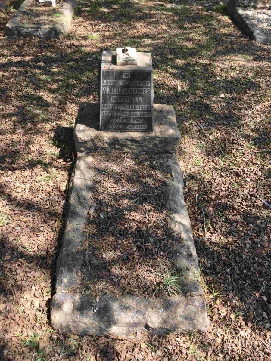 MITCHELL Albert Johannes 1926-1927