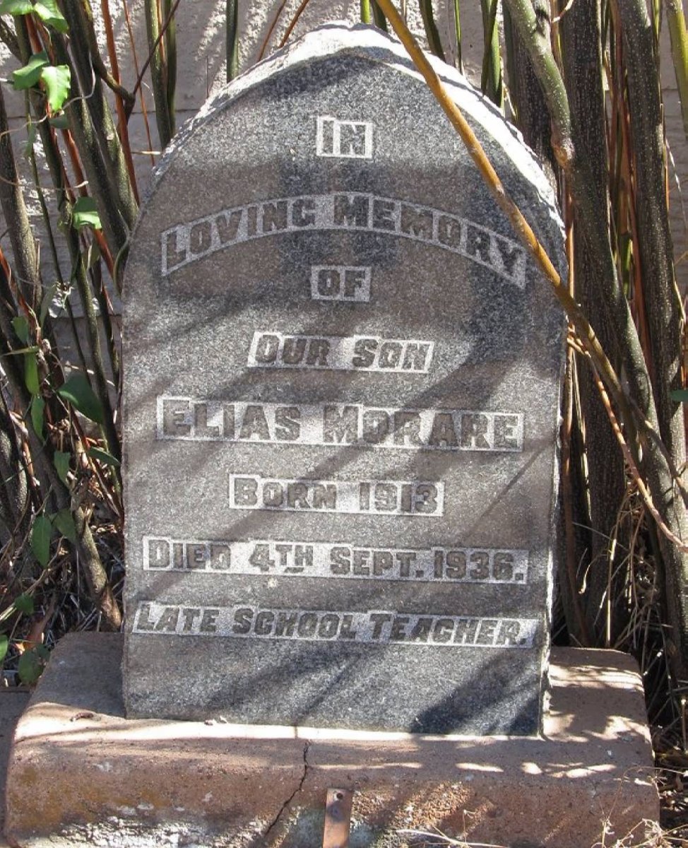 MORARE Elias 1913-1936