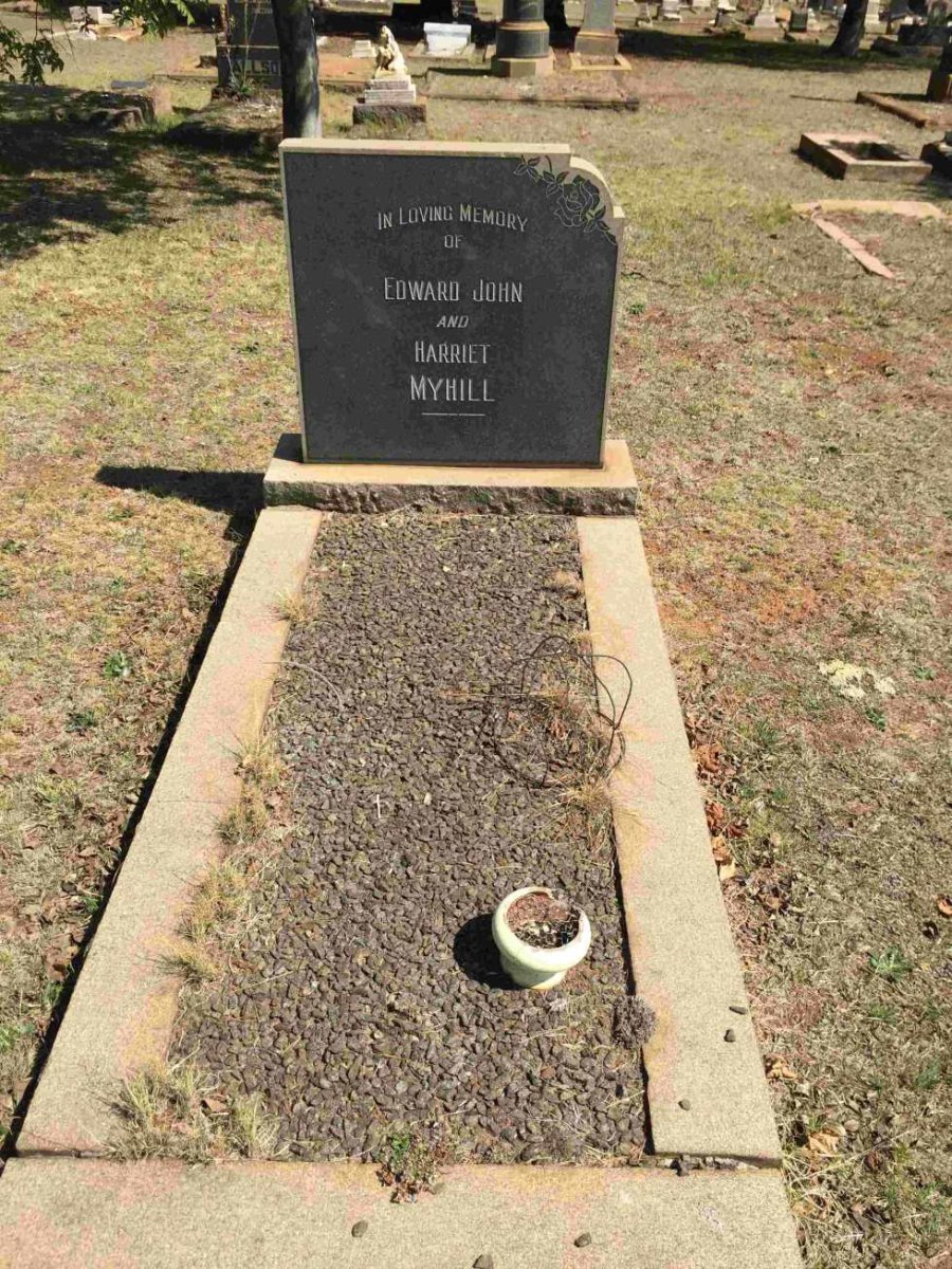 MYHILL Edward John &amp; Harriet