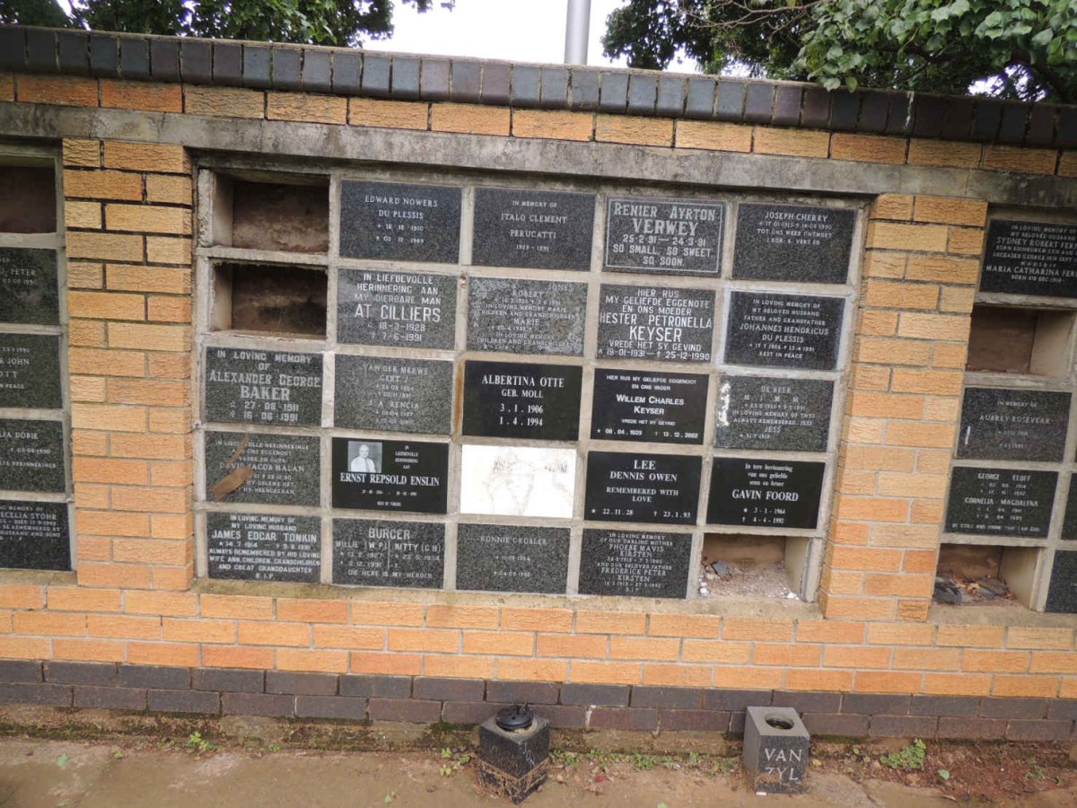 60. Memorial wall