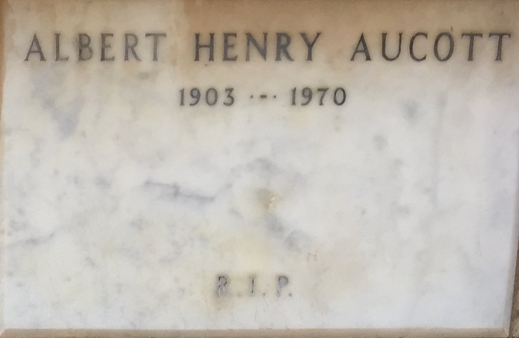 AUCOTT Albert Henry 1903-1970