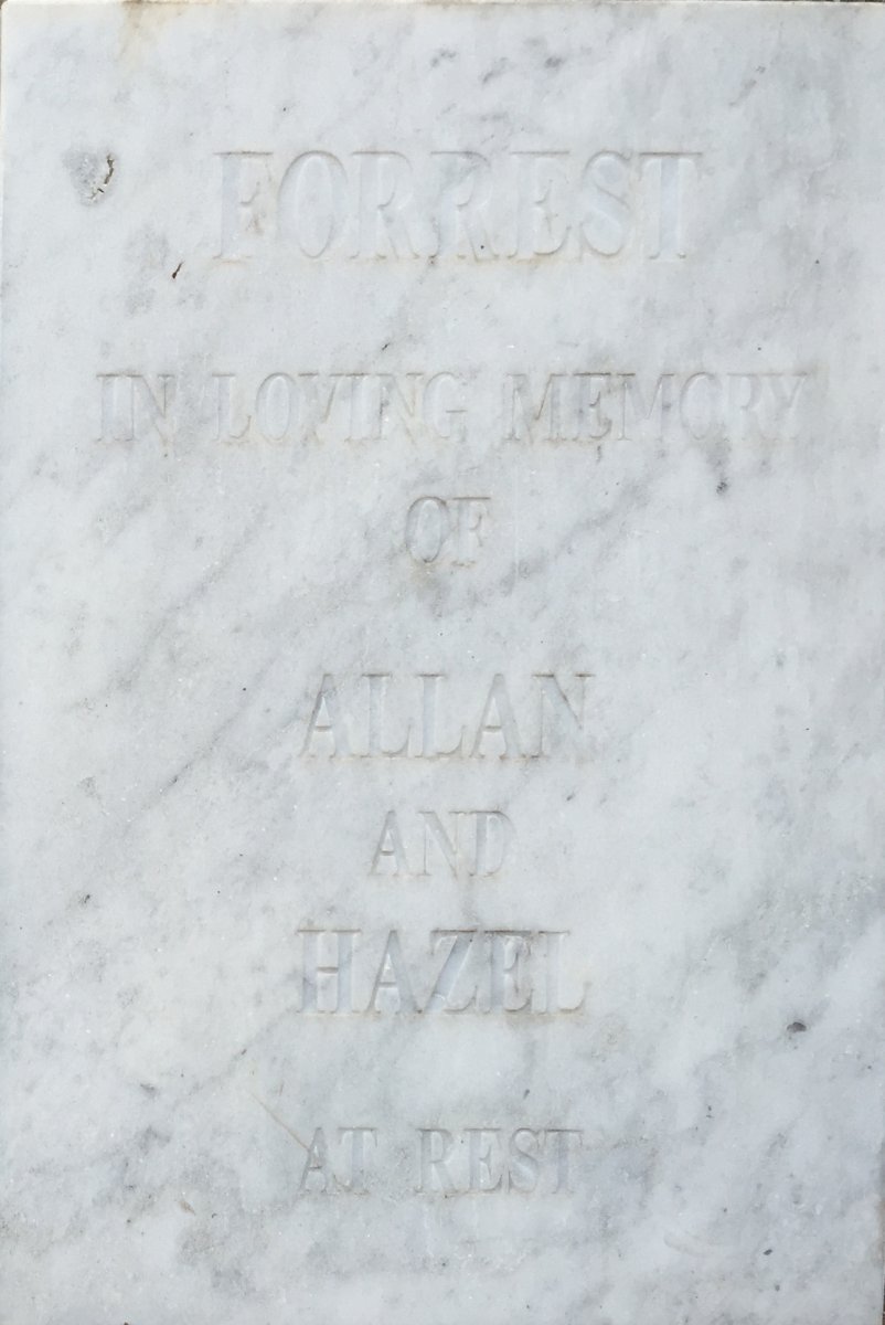 FORREST Allan &amp; Hazel